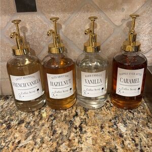 Gold Pump Coffee syrup dispenser